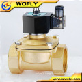Low price brass solenoid valve with Normally Closed valve solenoid solenoid valve for water gas oil